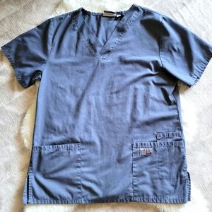 Landau Scrub Zone 70221 Women's 2-Pocket V-Neck Top